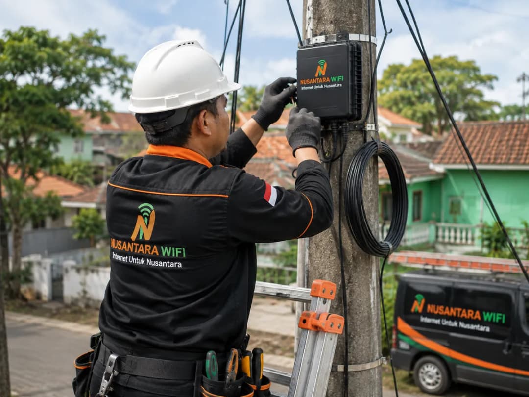 Router internet unlimited Nusantara Wifi
